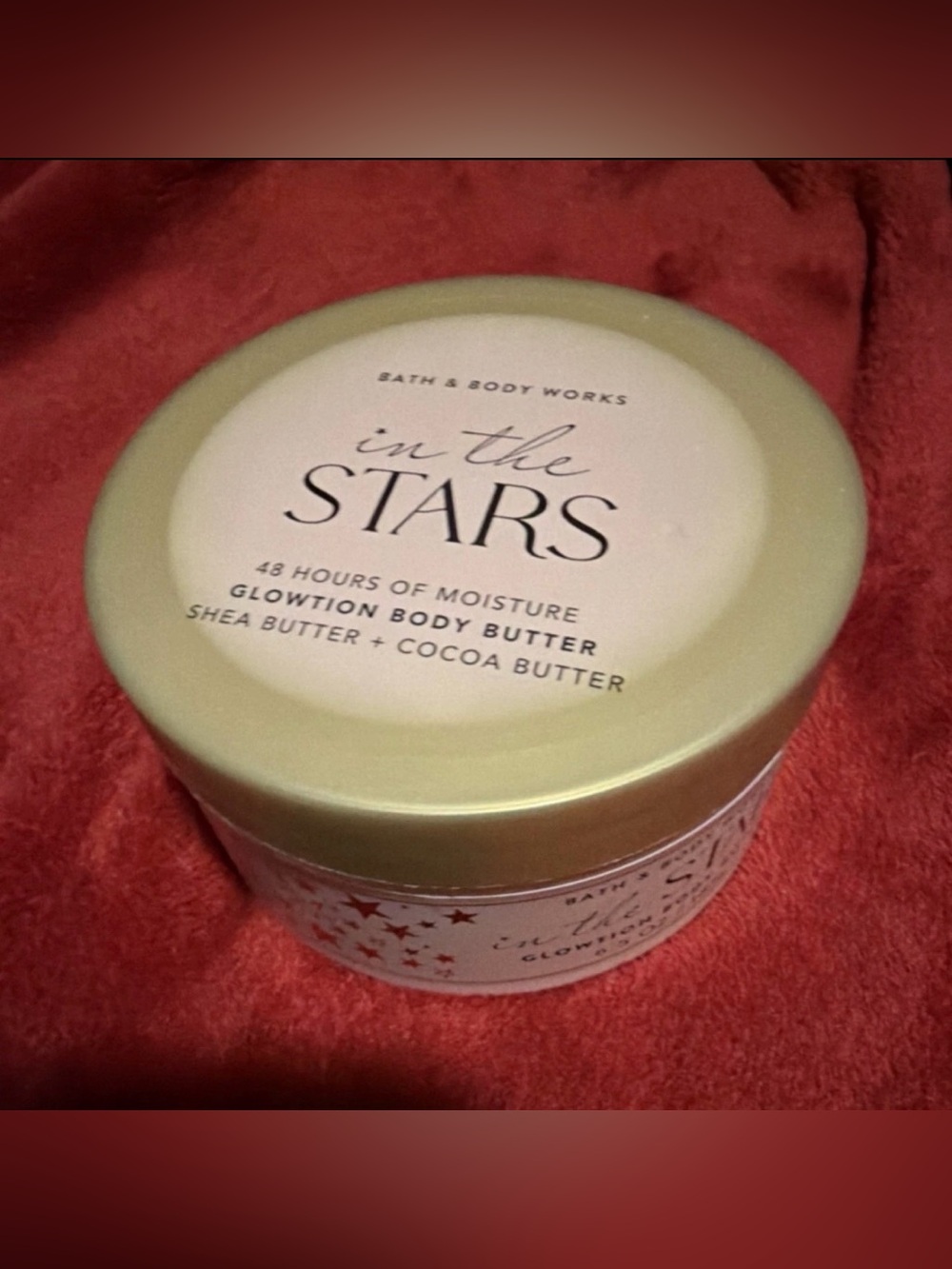 Bath & Body Works In The Stars Glowtion Body Butter - Pale Gold Lid